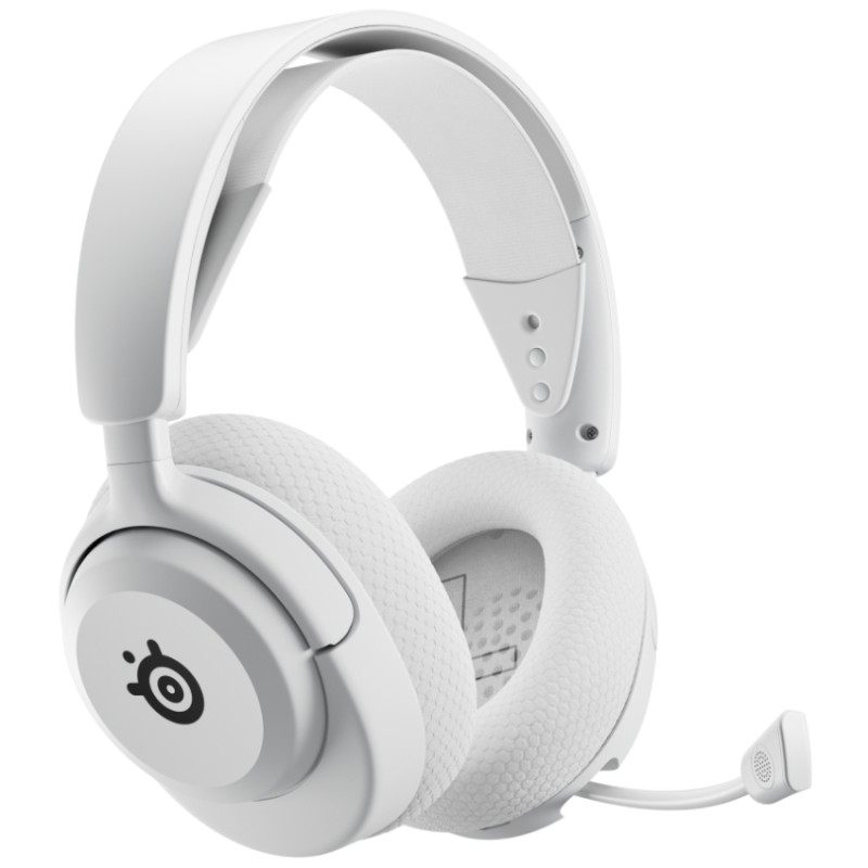 Ігрова гарнітура (навушники з мікрофоном) SteelSeries Arctis Nova 5X White бездротова