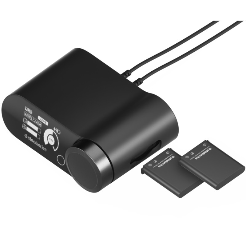 Ігрова гарнітура (навушники з мікрофоном) SteelSeries Arctis Nova Pro Wireless P чорна