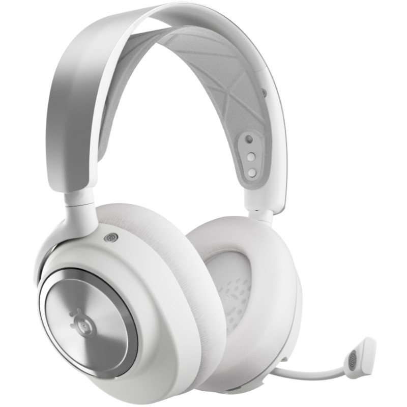 Ігрова гарнітура (ігрові навушники) SteelSeries Arctis Nova Pro Wireless X біла