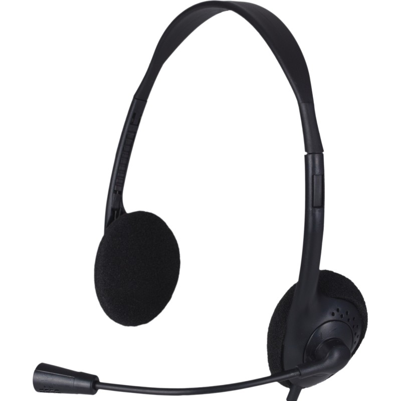 Гарнітура (навушники з мікрофоном) Sandberg Headset Bulk USB чорна