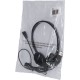 Гарнітура (навушники з мікрофоном) Sandberg Headset Bulk USB чорна