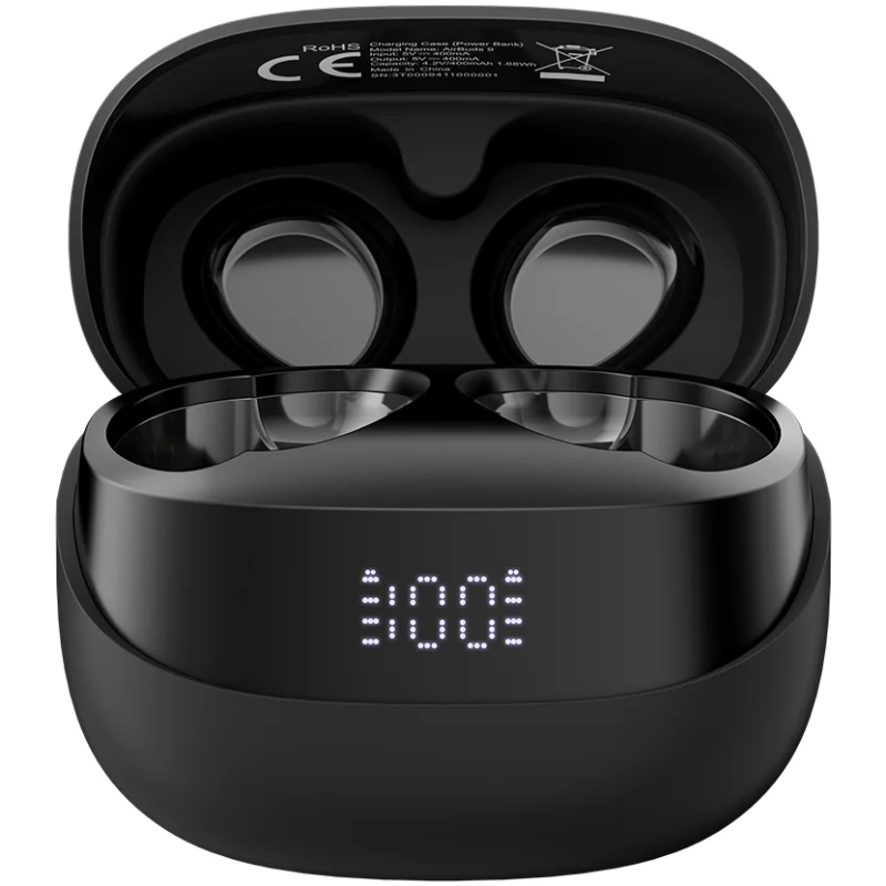 Беспроводные наушники (TWS-гарнитура) Blackview AirBuds 9 чёрные