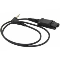 Адаптер для гарнитур (переходник) Poly 2.5mm --> QD Cable 0,45 м черный