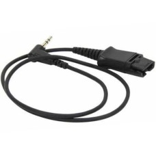 Адаптер для гарнітур (перехідник) Poly 2.5mm --> QD Cable 0,45 м чорний