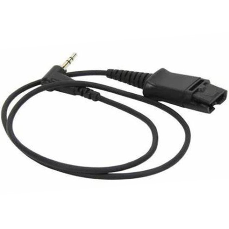 Адаптер для гарнитур (переходник) Poly 2.5mm --> QD Cable 0,45 м черный