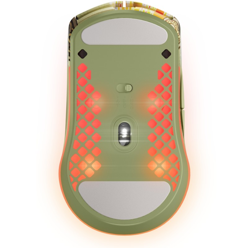 Игровая мышь (геймерская мышь) SteelSeries CS2 Dragon Lore Edition Wireless RGB с узором