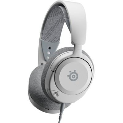 Ігрова гарнітура (геймерські навушники) SteelSeries Arctis Nova 1 біло-сіра Ігрова гарнітура (геймерські навушники) SteelSeries Arctis Nova 1 біло-сіра