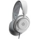Игровая гарнитура (геймерские наушники) SteelSeries Arctis Nova 1 бело-серая
