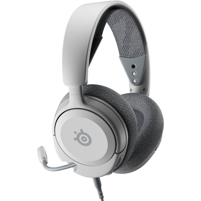 Игровая гарнитура (геймерские наушники) SteelSeries Arctis Nova 1 бело-серая Игровая гарнитура (геймерские наушники) SteelSeries Arctis Nova 1 бело-серая