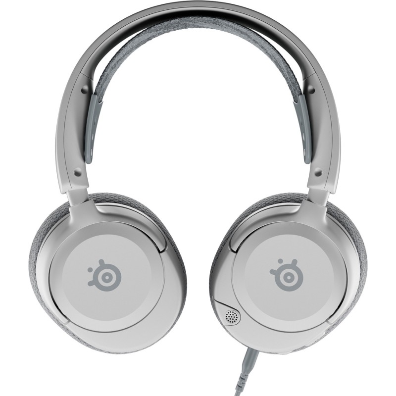 Игровая гарнитура (геймерские наушники) SteelSeries Arctis Nova 1 бело-серая Игровая гарнитура (геймерские наушники) SteelSeries Arctis Nova 1 бело-серая