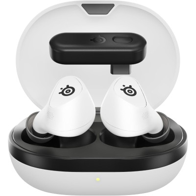 Ігрова гарнітура (навушники з мікрофоном) SteelSeries Arctis GameBuds TWS біла