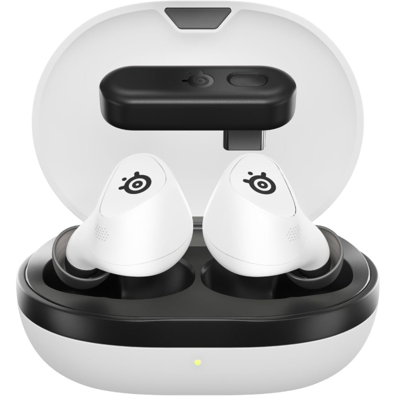Игровая гарнитура (наушники с микрофоном) SteelSeries Arctis GameBuds TWS белая