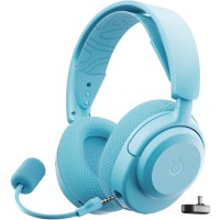 Ігрова гарнітура (бездротові навушники) SteelSeries Arctis Nova 3P Wireless MultiPlatform Aqua бірюзова