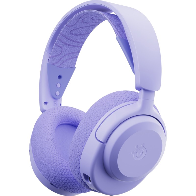 Ігрова гарнітура (бездротові навушники) SteelSeries Arctis Nova 3P Wireless фіолетова