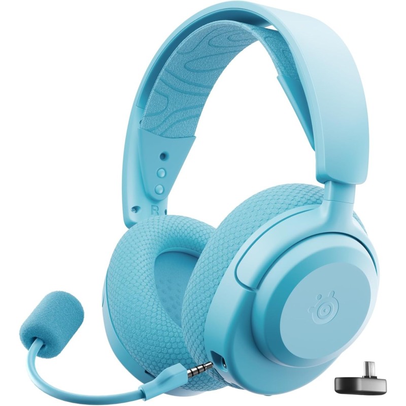 Ігрова гарнітура (ігрові навушники) SteelSeries Arctis Nova 3X Wireless MultiPlatform/Xbox бірюзова