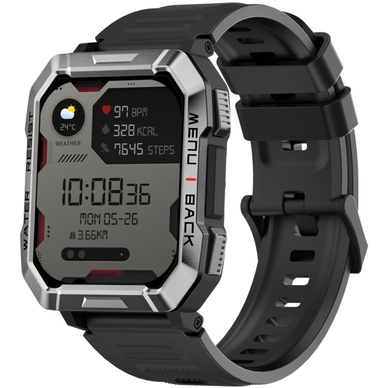 Смартгодинник (розумний годинник) Blackview W60 чорний, 2,01″