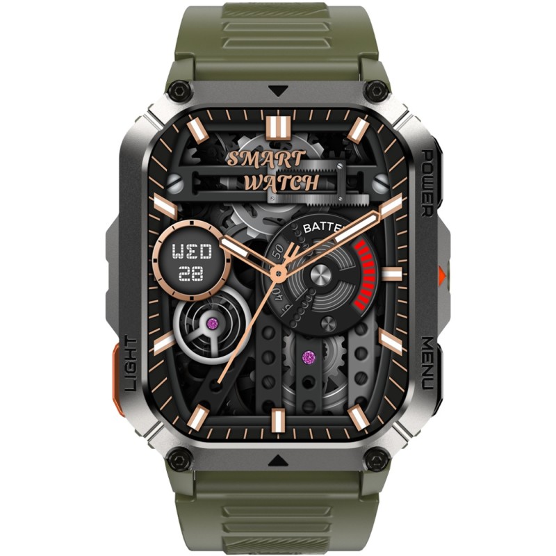 Смартгодинник (розумний годинник) Blackview W70 Pro зелений