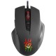 Ігрова мишка (комп’ютерна миша) Defender Wolverine GM-700L RGB, 7 кнопок, 12800 dpi, чорна