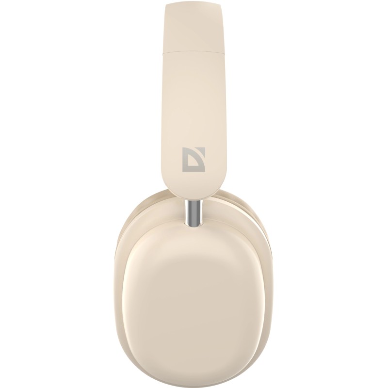 Наушники (гарнитура) Defender FreeMotion B640 Bluetooth + 3,5 мм, бежевые