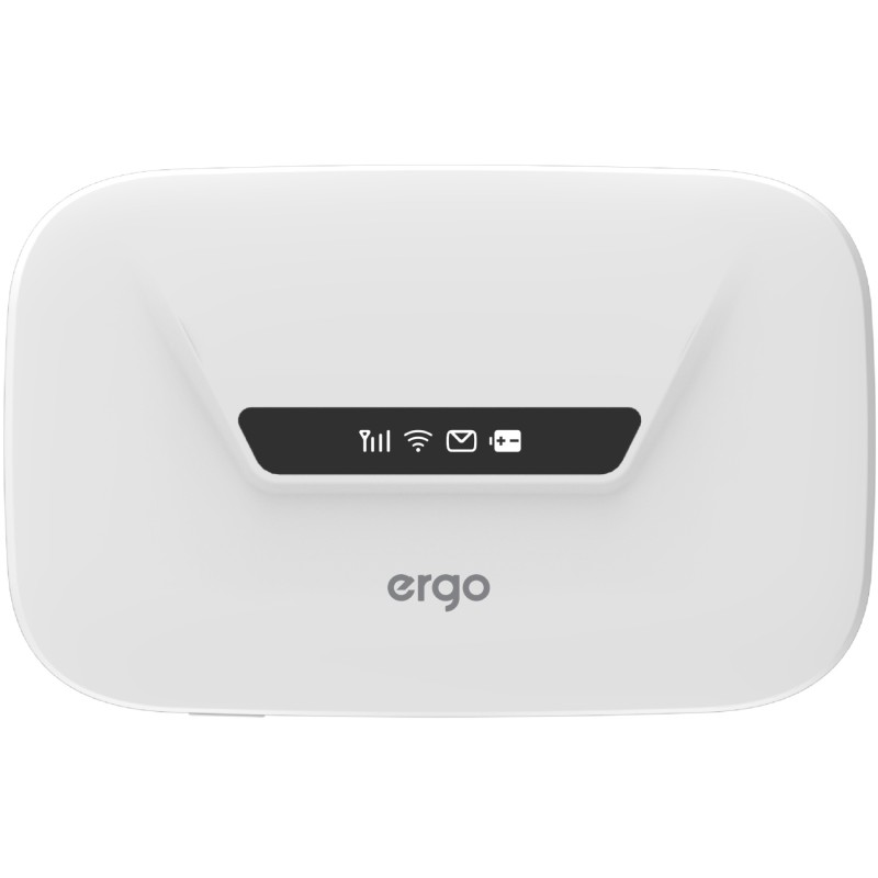 Мобільний Wi‑Fi роутер (маршрутизатор) ERGO M126 Cat4 3G/4G, білий