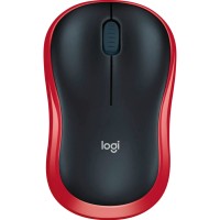 Бездротова мишка (комп'ютерна миша) Logitech M185 червона, до 1000 dpi Бездротова мишка (комп'ютерна миша) Logitech M185 червона, до 1000 dpi