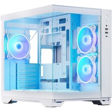 Корпус (комп’ютерний корпус) Chieftec VISIO GM-30W-TG-OP білий