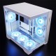 Корпус (комп’ютерний корпус) Chieftec VISIO GM-30W-TG-OP білий