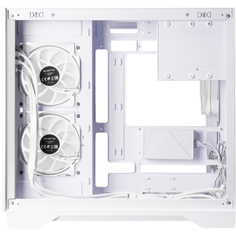 Корпус (комп’ютерний корпус) Chieftec VISIO GM-30W-TG-OP білий