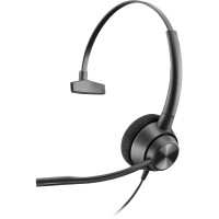 Проводная гарнитура (наушники с микрофоном) Poly EncorePro 310 QD Mono чёрная