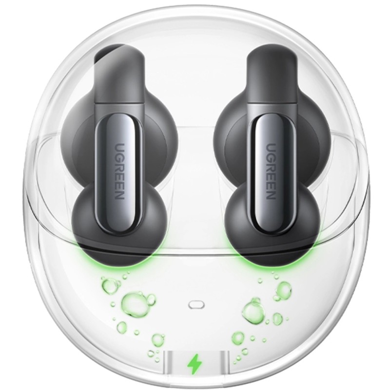 Наушники (гарнитура) UGREEN HiTune S5 Open Wearable WS210 чёрные, до 24 часов работы