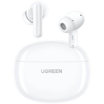 Навушники TWS (бездротова гарнітура) UGREEN HiTune T3C Earbuds (WS207) білі