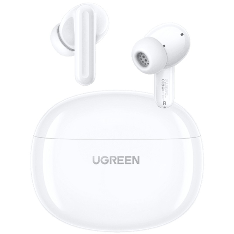 Навушники TWS (бездротова гарнітура) UGREEN HiTune T3C Earbuds (WS207) білі