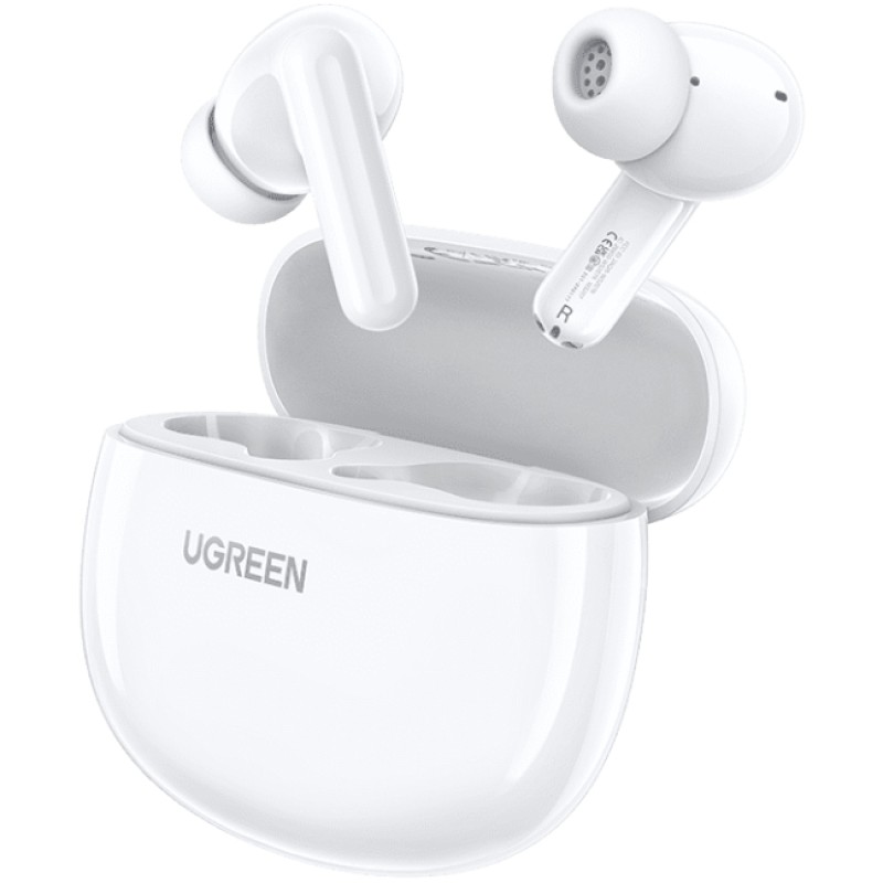Навушники TWS (бездротова гарнітура) UGREEN HiTune T3C Earbuds (WS207) білі