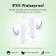Навушники TWS (бездротова гарнітура) UGREEN HiTune T3C Earbuds (WS207) білі