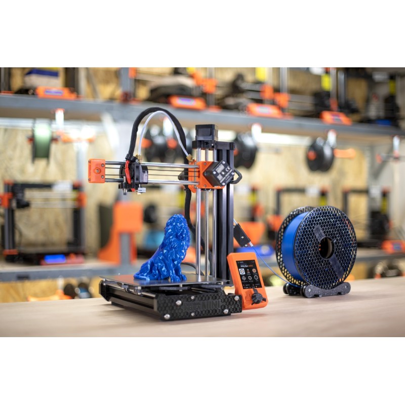 3D-принтер (принтер для 3D-друку) PRUSA MINI+ 180×180×180 мм, чорний, напівзібраний