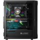 Компьютерный корпус (корпус ПК) LogicConcept PORTOS MESH+GLASS ARGB 4×120 мм чёрный без БП Компьютерный корпус (корпус ПК) LogicConcept PORTOS MESH+GLASS ARGB 4×120 мм чёрный без БП