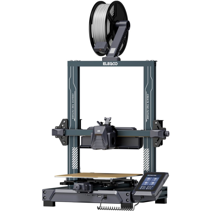 3D-принтер (3D-друкарка) ELEGOO Neptune 4 Pro 500 мм/с, сірий