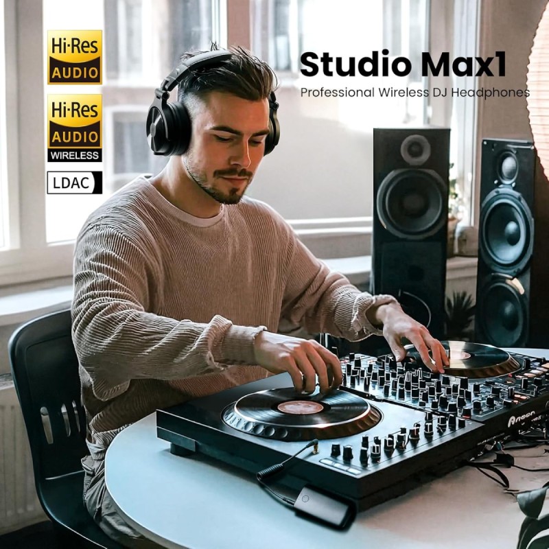 Гарнітура (навушники з мікрофоном) OneOdio Studio Max 1 Bluetooth, чорна