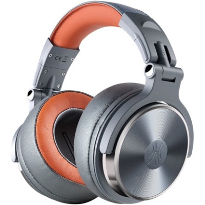 Дротова гарнітура (навушники з мікрофоном) OneOdio Pro 50 Grey, 3,5/6,35 мм Дротова гарнітура (навушники з мікрофоном) OneOdio Pro 50 Grey, 3,5/6,35 мм
