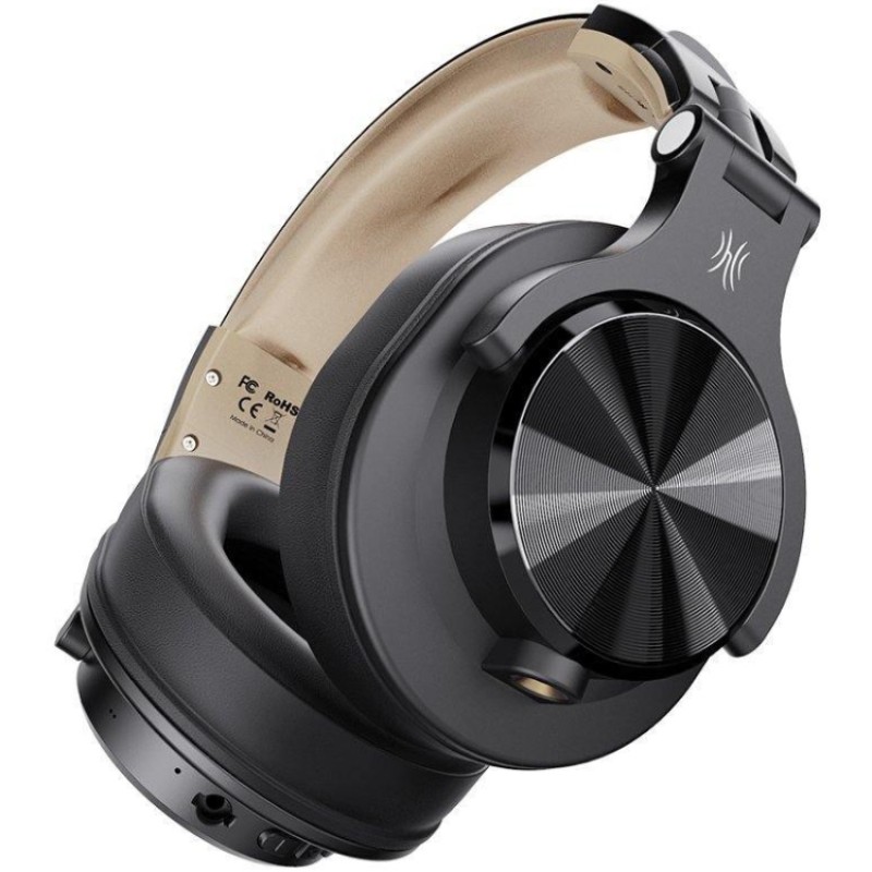 Гарнітура (навушники з мікрофоном) OneOdio Fusion A70 Bluetooth, 3,5 мм/6,35 мм, Black Gold
