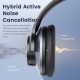 Навушники (гарнітура) OneOdio A10 Bluetooth + 3,5 мм, чорні