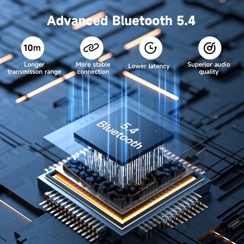 Навушники (гарнітура) OneOdio A10 Bluetooth + 3,5 мм, чорні