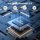 Навушники (гарнітура) OneOdio A10 Bluetooth + 3,5 мм, чорні