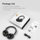 Гарнітура (навушники) OneOdio A6 Hybrid ANC, Bluetooth + USB-C, чорна