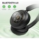 Гарнітура (навушники) OneOdio A6 Hybrid ANC, Bluetooth + USB-C, чорна