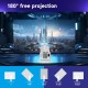 Проєктор (відеопроєктор) H96 MAX X8 LED 150 ANSI лм, білий