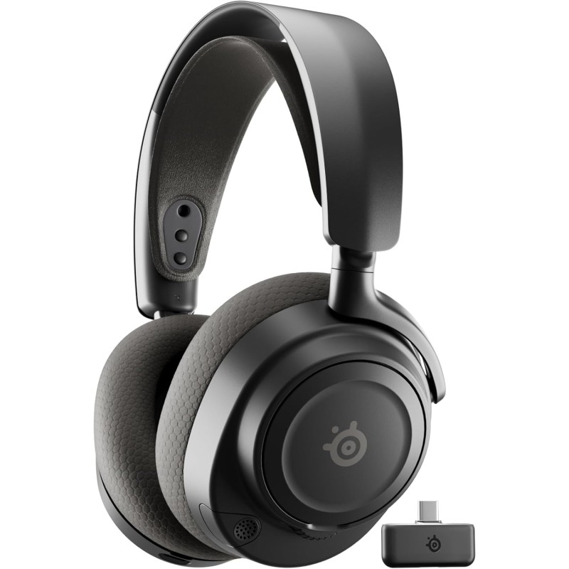 Игровая гарнитура (игровые наушники) SteelSeries Arctis Nova 7 Gen 2 Wireless черная