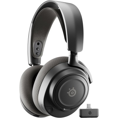 Ігрова гарнітура (навушники з мікрофоном) SteelSeries Arctis Nova 7P Gen 2 Wireless чорна