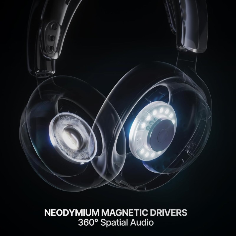 Игровая гарнитура (наушники с микрофоном) SteelSeries Arctis Nova 7P Gen 2 Wireless чёрная Игровая гарнитура (наушники с микрофоном) SteelSeries Arctis Nova 7P Gen 2 Wireless чёрная