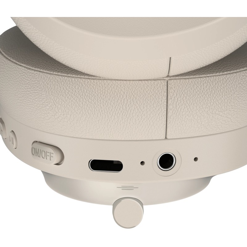 Гарнитура (наушники) Defender FreeMotion B485 Bluetooth, 3,5 мм, USB-C, ANC, бежевый Гарнитура (наушники) Defender FreeMotion B485 Bluetooth, 3,5 мм, USB-C, ANC, бежевый